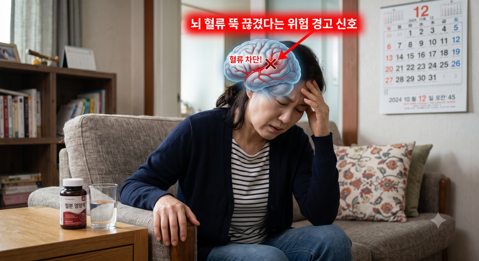 갑작스러운 어지럼증을 겪으면 흔히 빈혈을 의심해 철분제만 찾지만 . . .